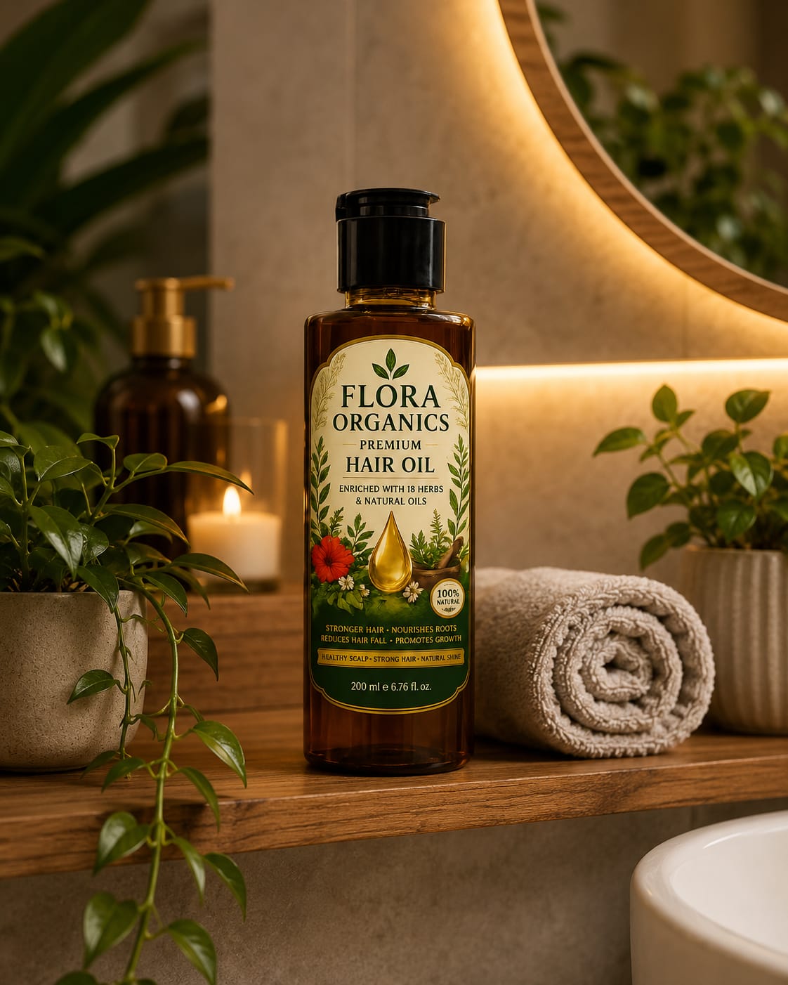 Flora Hair Oil